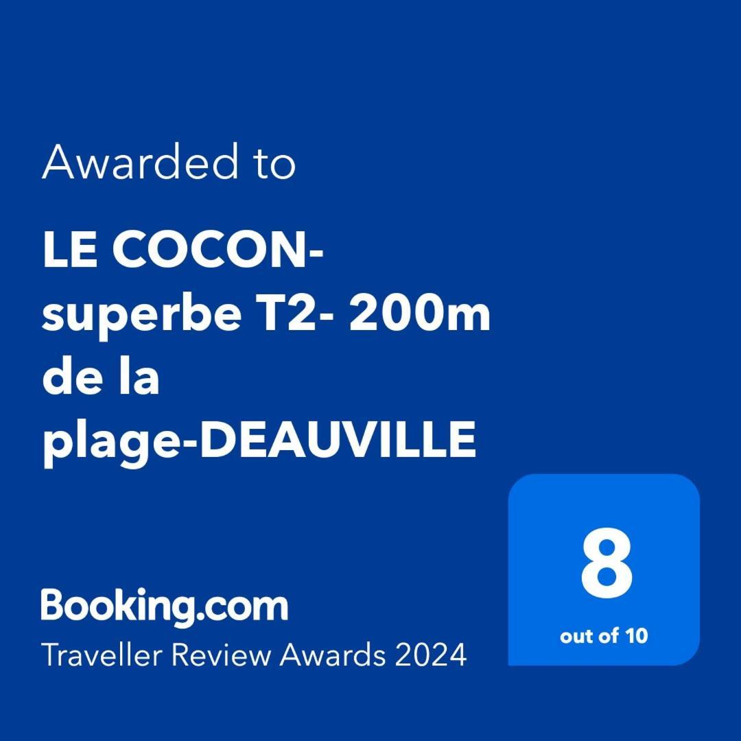 Le Cocon- Superbe T2- 200M De La Plage-دوفييل المظهر الخارجي الصورة